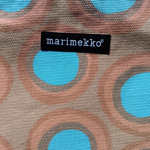 Marimekko  "Petrooli" Canvas Hobo Bag Purse - Picture 4 of 7